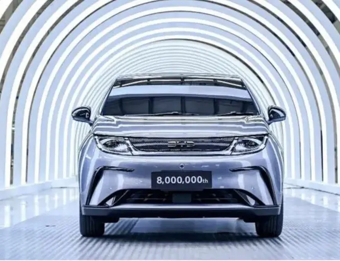 BYD's Thailand Factory Officially Launches with the 8 Millionth New Energy Vehicle Off the Assembly Line