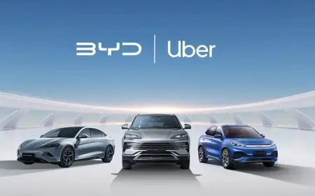 BYD and Uber Announce Strategic Partnership to Introduce 100,000 Electric Vehicles Globally